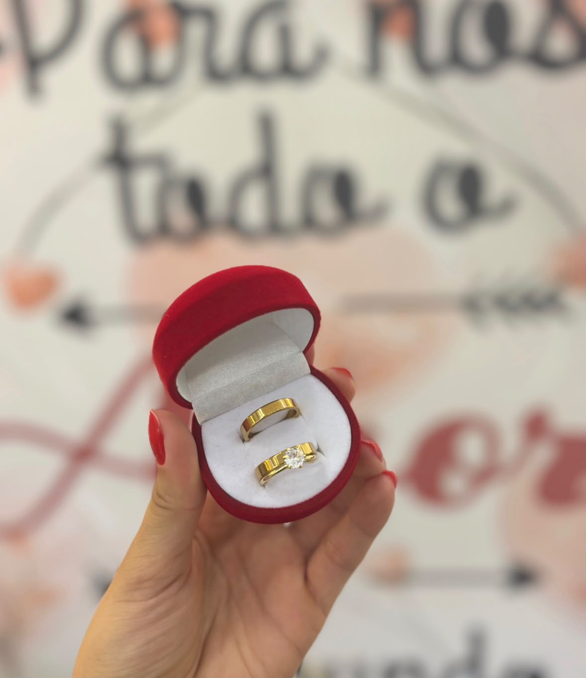 Par de alianças retas 4mm banhado a ouro 18k garantia vitalícia